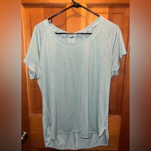 L rbx workout top- light green